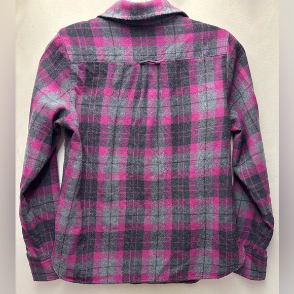 Country Clothes by Pendleton 100% Virgin Wool button-down shirt Size M Petite - Picture 3 of 6